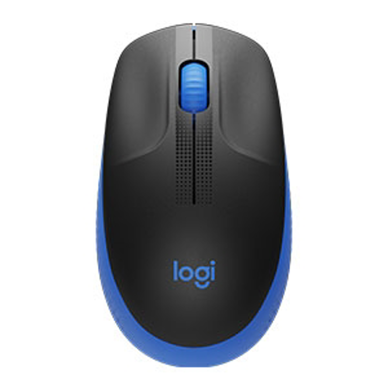 Mouse Inalámbrico LOGITECH M190, Azul, Inalámbrico