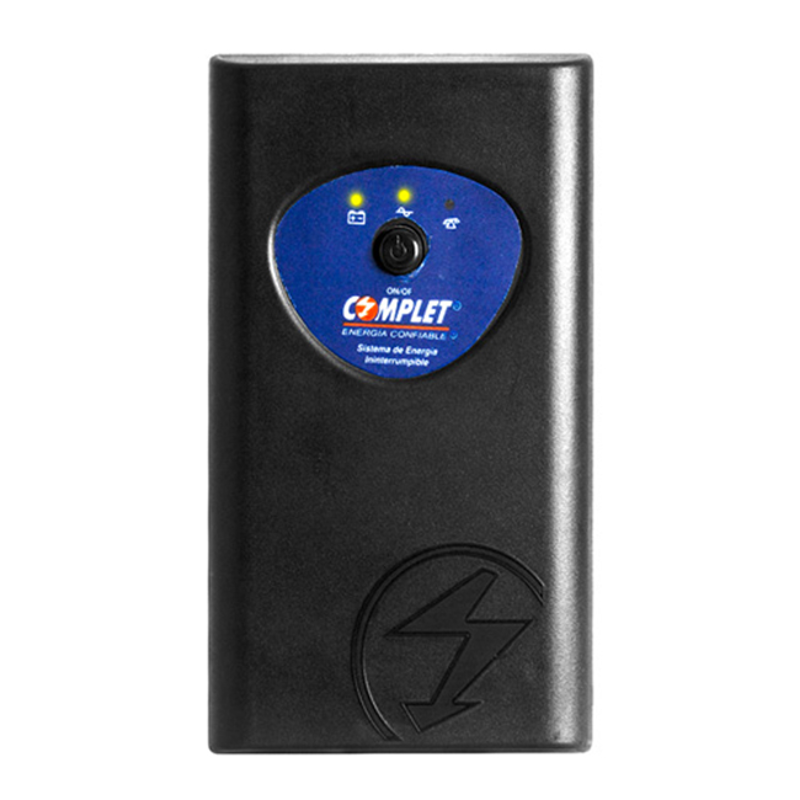 No Break PC 3300 con regulador y supresor integrado. Capacidad 3300 VA. Respaldo 80 minutos carga Media