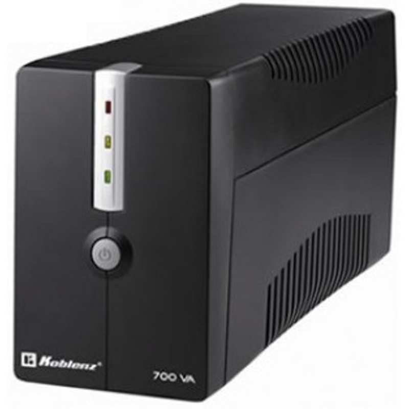 No-Break KOBLENZ 7016-USB, 700 VA, 360 W, Negro, Hogar y Oficina