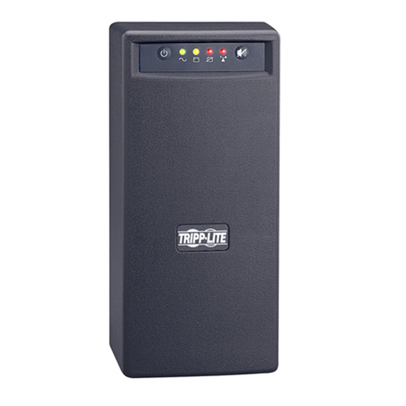 No-Break TRIPP-LITE SMART 750USB, 750 VA, 450 W, 4,5 h, Negro, Hogar y Oficina