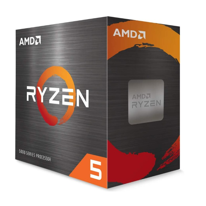 AMD RYZEN 5 5500, 6 núcleos, Socket AM4, Incluye Ventilador, Se requiere una tarjeta gráfica independiente.