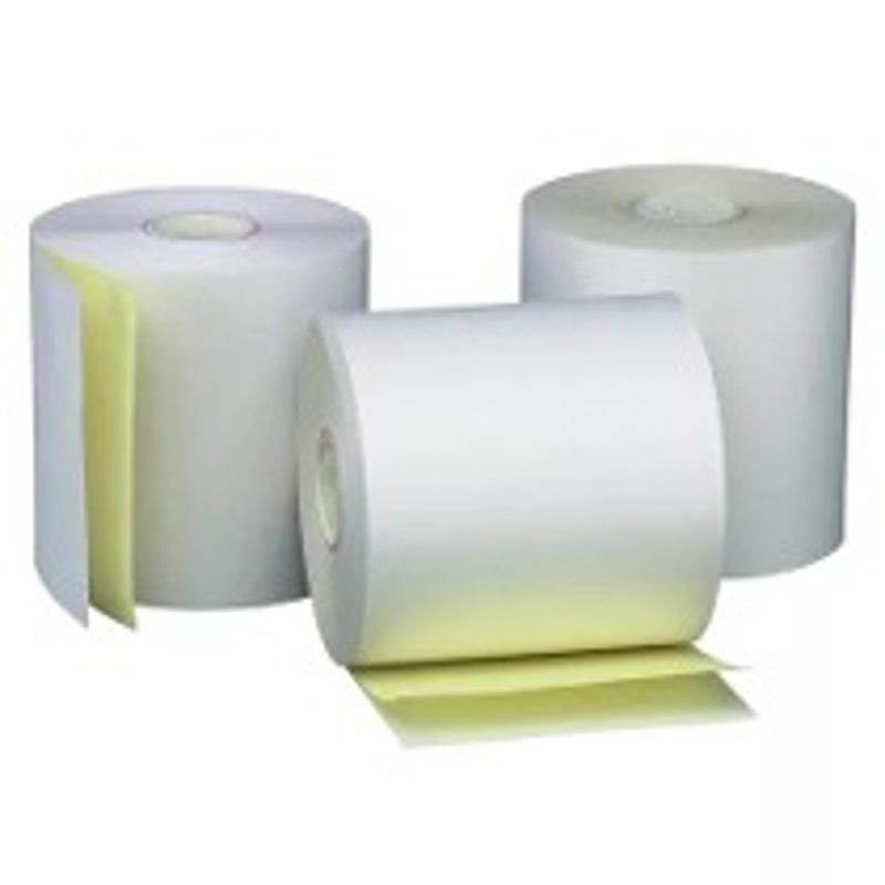 Rollo Autocopiante PCM EBA7670, Rollos de papel, Color blanco