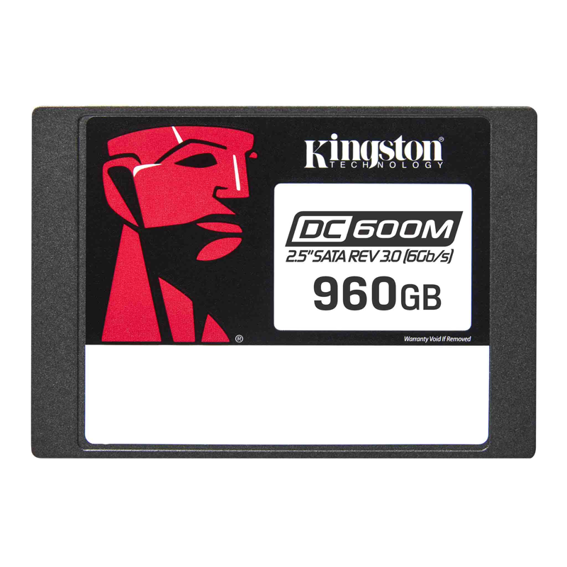 UNIDAD DE ESTADO SÓLIDO KINGSTON DC600M ENTERPRICE 960GB SATA3 2.5 R.560MB/S W.530MB/S PARA SERVIDOR