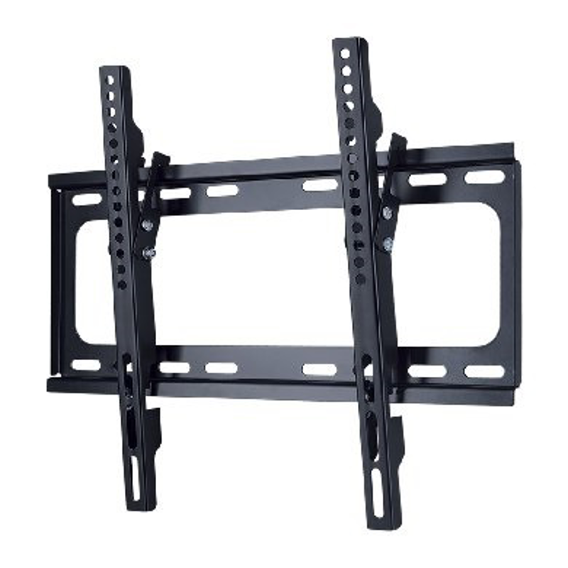 Soporte de Pared FIJO para TV de 26 a 55 Pulgadas, De Acero, Resistencia 45kg, C/Inclinación de 15 grados, 651572 BROBOTIX