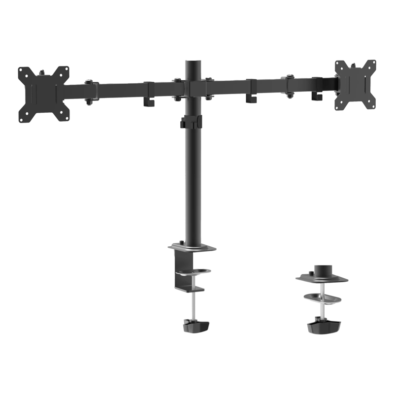 Brazo Para Dos Monitores Naceb (NA-0211), Brazo Para Dos Monitores Na-0211 Negro Ds1703Be Modelo: NA-0211