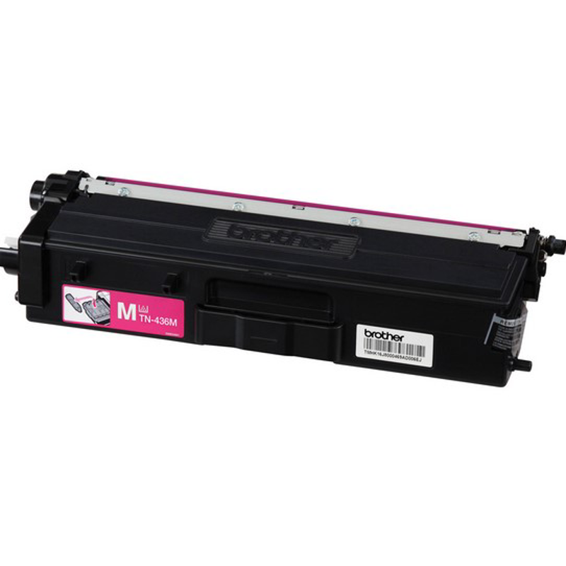 Tóner Brother Valor TN436M magenta, rendimiento aproximado 6,500 páginas, compatible con MFCL8900CDW, MFCL9570CDW, HLL9310CDW