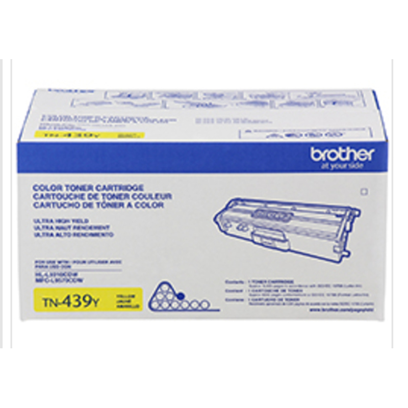Tóner Brother Valor TN439Y amarillo, rendimiento aproximado 9,000 páginas, compatible con HLL9310CDW, MFCL9570CDW