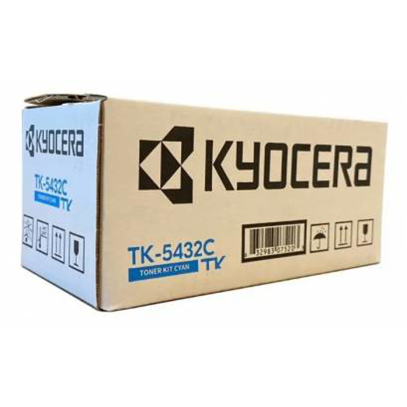 Tóner KYOCERA TK-5432C (1T0C0ACUS1). 1,250 páginas, Cian