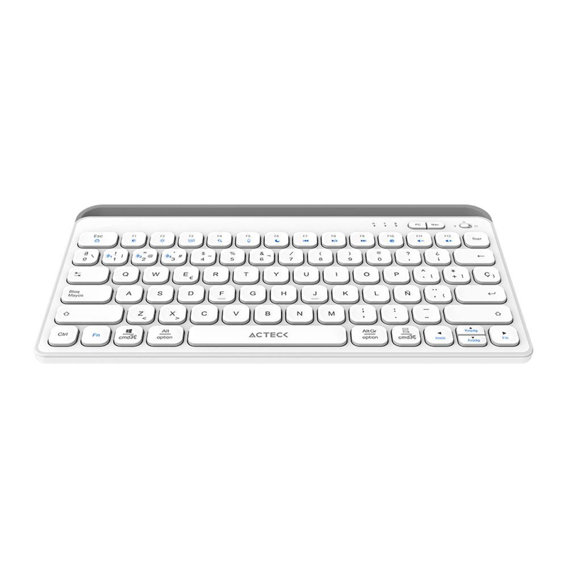 Teclado Inalámbrico Multidispositivos AC-940139 INSPIRE TREK TI737 Acteck Elite Series Bluetooth 5.1, Dongle 2.4 MHz