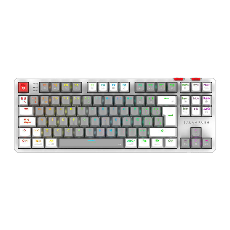 Teclado Gamer Inalámbrico LEVEL PRO GK990 Balam Rush Legend Series