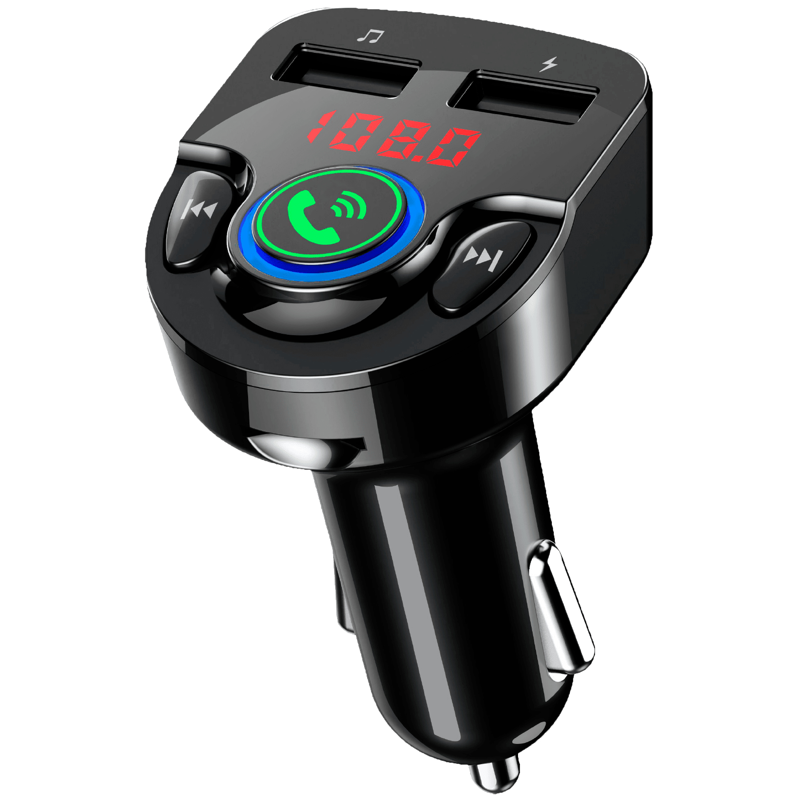 Transmisor de Audio Bluetooth para Auto Manos Libres Carga Rápida | PERFECT CHOICE